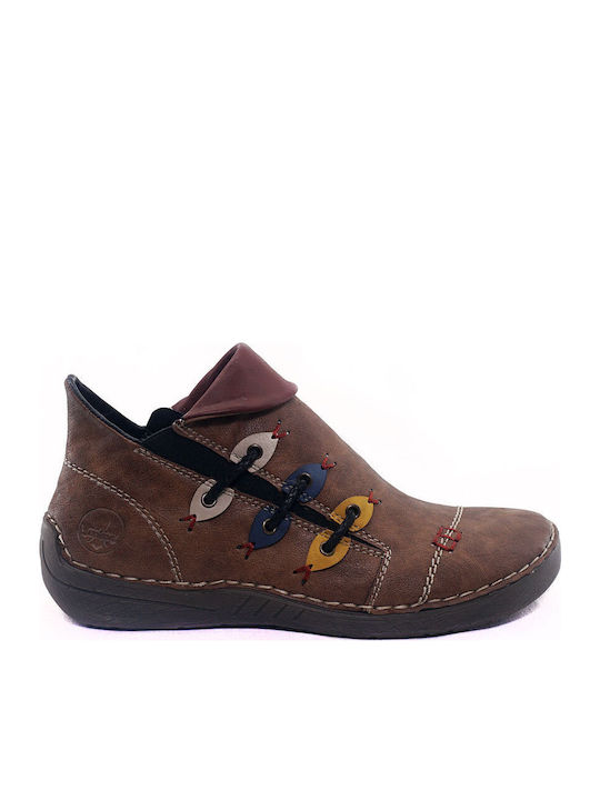 Rieker Women's Ankle Boots Brown