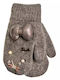 Kinderhandschuhe MItten Gray