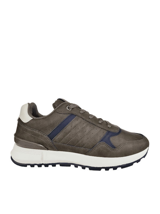 Il Mondo Herren Sneakers Khaki