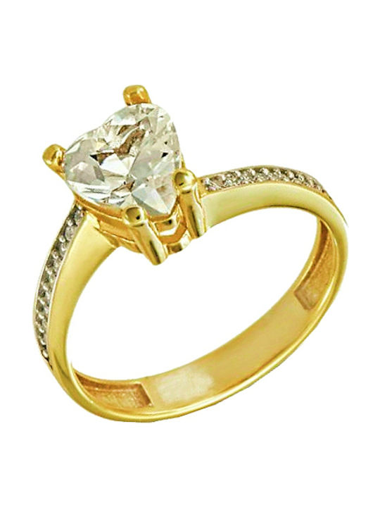 Tasoulis Jewellery Collection Μονόπετρο από Χρυσό 14K