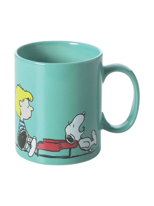 Excelsa Snoopy Snoopy Κούπα Κεραμική Πολύχρωμη ...
