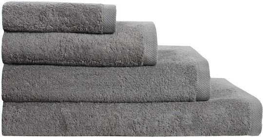 Homeline Prosoapa de Piscina Hotel 190x80 cm Gri Greutate 500gsm