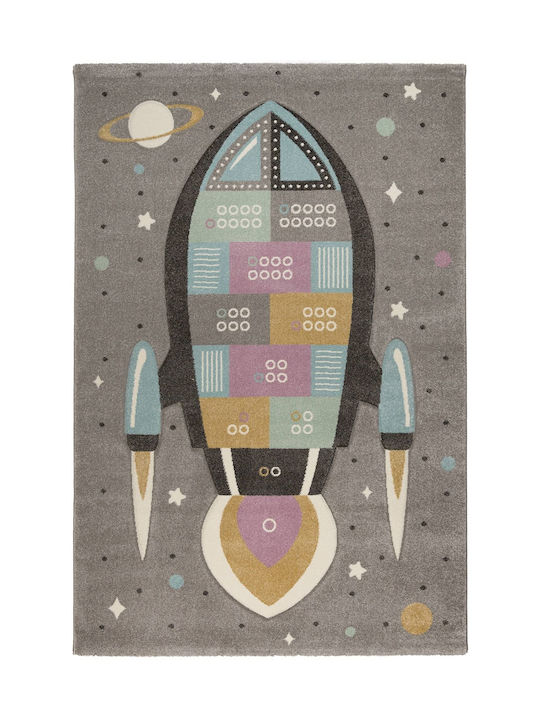 Βιοκαρπέτ Kids Rug Gray 160x230cm