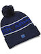 Under Armour Halftime Pom Pom Beanie Unisex Beanie Gestrickt in Marineblau Farbe