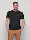T-shirt Μαύρο