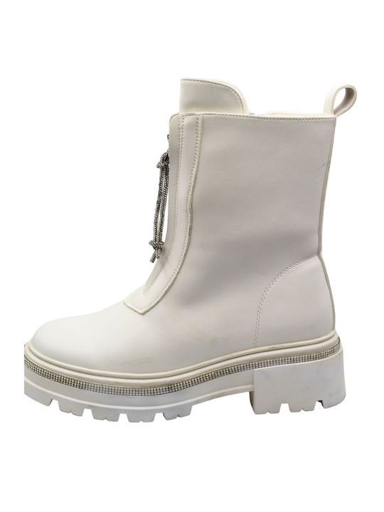 Plato Women's Boots White