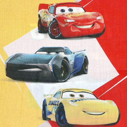 Disney Kids Decorative Pillow Case Cars Red 40x40cm