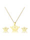 Callajewels Set cu cercei Colier pentru copii Coroană cu lanț C12247-ASG223532623