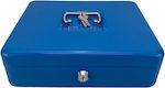 Mr Mondial Κουτί Ταμείου με Κλειδί 2153.4A-BLUE Μπλε