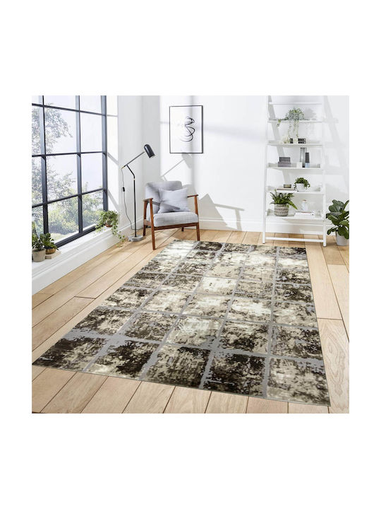 Bloom Rug Rectangular Beige