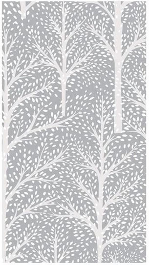 Caspari Christmas Napkins Gray L19.7xW10.8cm.