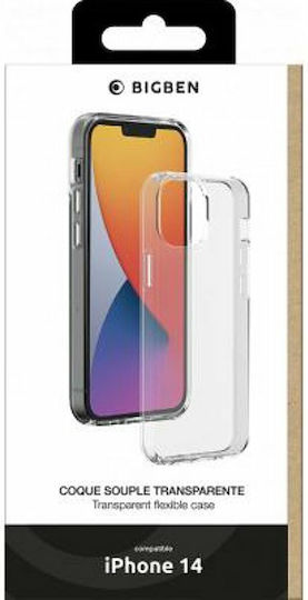 Bigben Interactive Back Cover Silicon Transparent iPhone 14