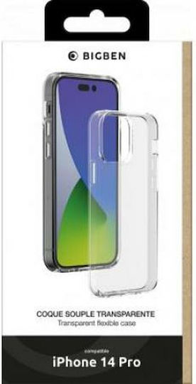 Bigben Interactive Back Cover Silicon Transparent (iPhone 14)