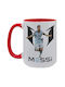 Koupakoupa Leo Messi Mug Ceramic Red 450ml