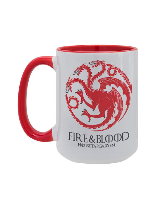 Koupakoupa House Mug Ceramic Red 450ml