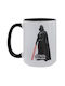 Koupakoupa Mega Mug Ceramic Black 450ml