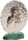 Moda Mostra Saint Icon Virgin Mary Holding the Infant Silver 10x12.5cm