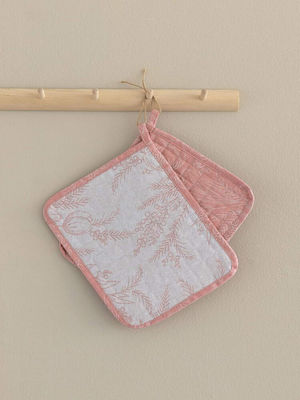 Palamaiki Pot Holders Set Pink