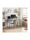 Schreibtisch Holz Gray mit Metallbeinen 120x60x75cm