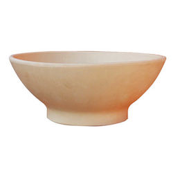 Ceramart Schüssel Rund 55x55x18cm Beige
