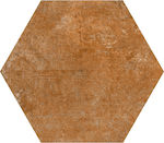 Ravenna Hexagon Cotto Fliese Boden Innenbereich 30x26cm