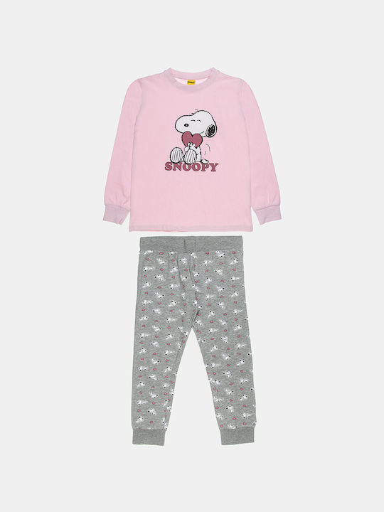 Alouette Set Top & Bottom Kids Pyjamas Pink