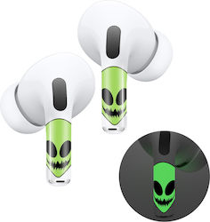 Rockmax Glow Art Skin Αυτοκόλλητα σε Πολύχρωμο χρώμα για Apple AirPods Pro
