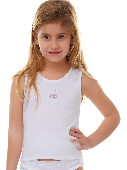 Jadea Kids Tank Top White 1pcs