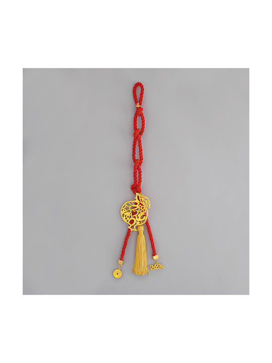 Adorex Handmade Hanging Lucky Charm Red 1pcs