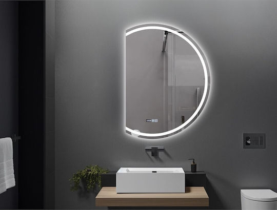 Sparke Καθρέπτης Μπάνιου Led 58x80cm
