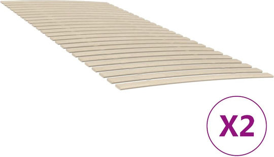 Lamele Scânduri pentru o saltea Single 100x200buc