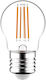 123led Λάμπα LED 4.5W για Ντουί E27 και Σχήμα P45 Θερμό Λευκό 470lm