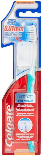 Colgate Slim Soft Ultra Compact 0.01mm Zahnbürste Ultraweich Blau