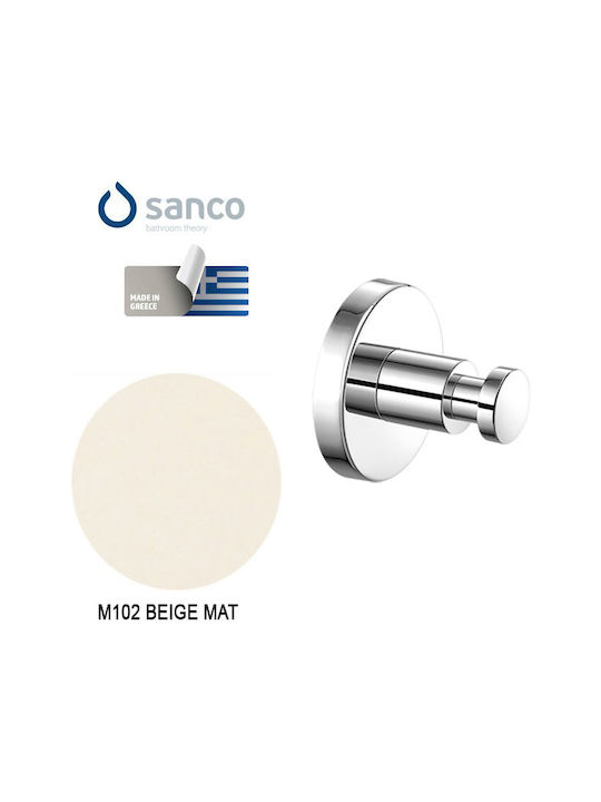 Sanco Ergon Άγκιστρο Μπάνιου Μονό με Βίδες ​5.5...