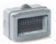 Elettrocanali Switch Box in Gray Color ECL4611A4