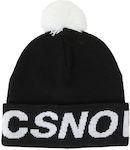 DC Gambol Beanie Unisex Beanie Knitted in Black...