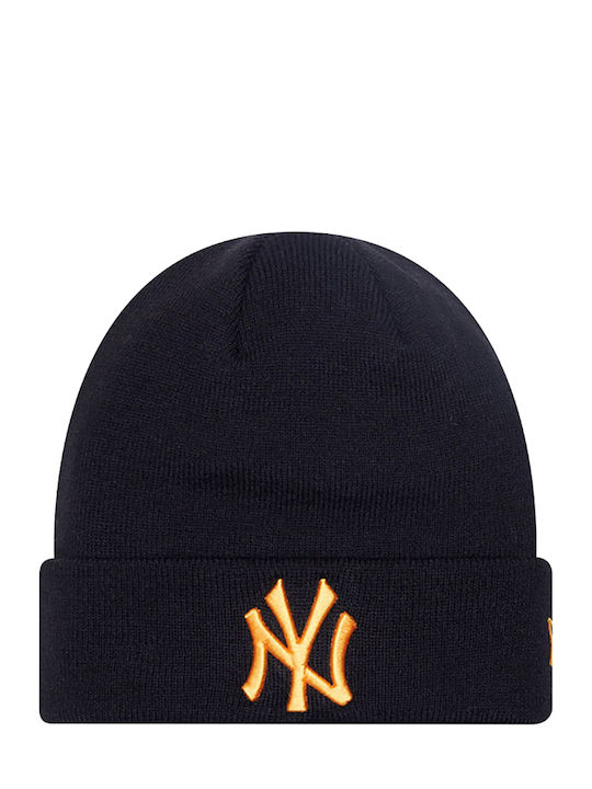 New Era Knitted Beanie Cap Black