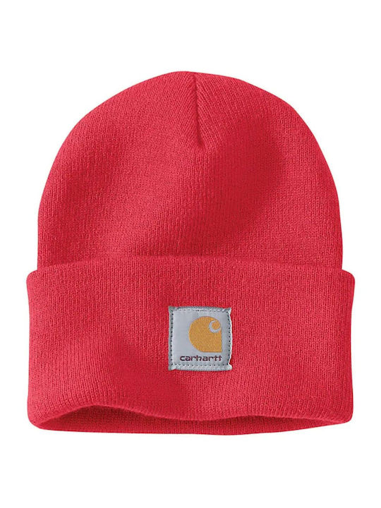 Carhartt Beanie Unisex Σκούφος Πλεκτός σε Γκρι χρώμα