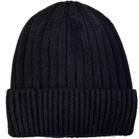 Beanie Beanie Knitted in Black color