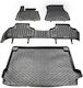 Rezaw Plast Set of Front and Rear Mats 4pcs for BMW X5 2019+ Black