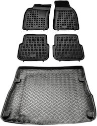 Rezaw Plast Set Front and Back 5pcs for Citroen C6 Audi A6 2004 2011 Black Rezaw Plast Set Front and Back 5pcs for Citroen C6 Audi A6 2004 2011 Black
