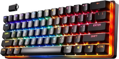 SteelSeries Apex Pro Mini Ηall Effect Gaming Πληκτρολόγιο 60% με RGB φωτισμό (Αγγλικό US)