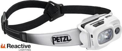 Petzl Rechargeable Headlamp LED Waterproof IPX4 Swift Rl