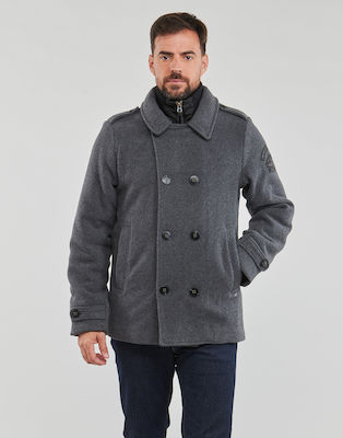 Petrol peacoat online
