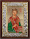 SilverBrand.gr Image saint Panteleimon Silver 26x20cm