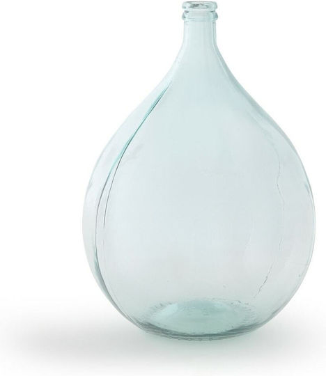La Redoute Interieurs Vase Boden Glas Transparent Φ29xΥ56cm