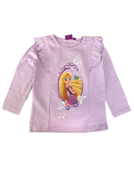 Disney Kids Blouse Long Sleeve Lilac