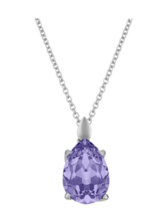 VTJ Necklace From Lilac Silver