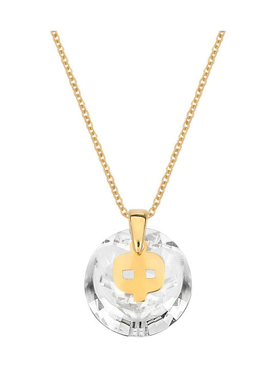 VTJ Charm Monogramm "Φ" Vergoldet
