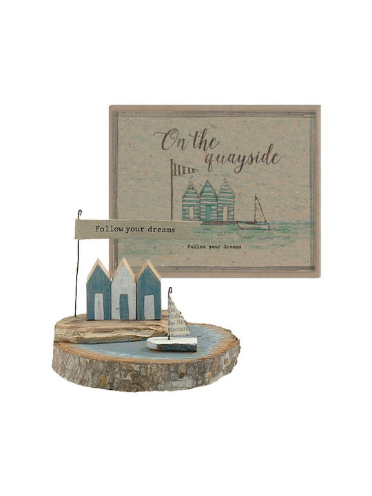 Synchronia Wooden Wall Ornament Your 11x7.8x8.3cm